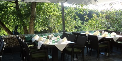 Essen-gehen - Gerichte: Suppen - Moosbach (Sankt Nikola an der Donau) - Terrasse - Landhaus Stift Ardagger