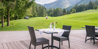 Essen-gehen - Sitzplätze im Freien - Wienerwald Süd-Alpin - Claus Curn