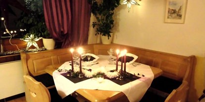 Essen-gehen - Gerichte: Fondue & Raclette - Candylight Dinner - Restaurant Sonnenmatte