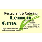 Restaurant - Visitenkarte  - Thai Restaurant LemonGras Potsdam 