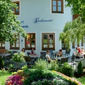 Restaurant - Kirchenwirt Russbach Terrasse - Hotel - Restaurant Kirchenwirt Rußbach