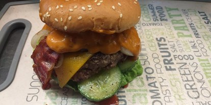 Essen-gehen - Gerichte: Fast-Food - Deutschland - Unsere Burger - Schlemmer - Hütte / Imbiss & Partyservice