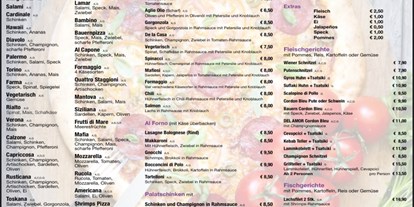 Essen-gehen - Art der Küche: griechisch - Winkling (Dietach) - Pizzeria Dell‘Amor