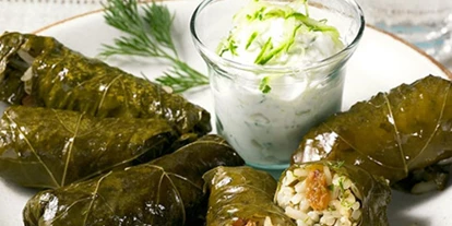 Essen-gehen - Art der Küche: marokkanisch - Oberwinkl (Elsbethen) - Gefüllte Weinblätter - Levantine taste