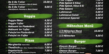 Essen-gehen - Gerichte: Pizza - Weilheim an der Teck - Da&Da Heiningen 