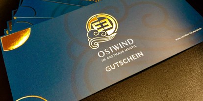 Essen-gehen - Preisniveau: €€ - Oed (Weinburg) - Gutscheine - OSTWIND im Gasthaus Mentil