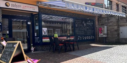 Essen-gehen - Sitzplätze im Freien - Empfingen - Boheme Bistro und Ungarischer Shop