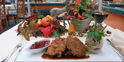 Essen-gehen - Mahlzeiten: Abendessen - PLZ 34121 (Deutschland) - Lassen Sie sich verwöhnen - Restaurants "Libelle" & "blaue Ente" im Waldhotel Schäferberg
