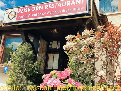 Essen-gehen - Sitzplätze im Freien - Neckartenzlingen - Vietnamesische Restaurant REISKORN Metzingen