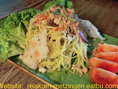 Essen-gehen - Gerichte: Gegrilltes - Baden-Württemberg - Vietnamesische Restaurant REISKORN Metzingen