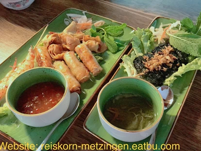 Essen-gehen - Gerichte: Gegrilltes - PLZ 72555 (Deutschland) - Vietnamesische Restaurant REISKORN Metzingen