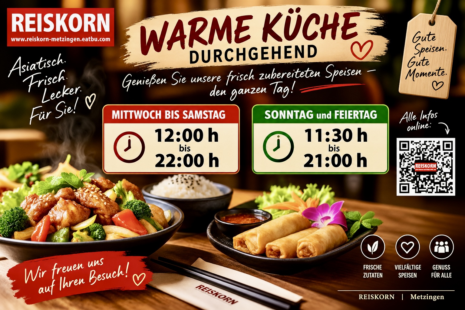 Restaurant - Vietnamesische Restaurant REISKORN Metzingen