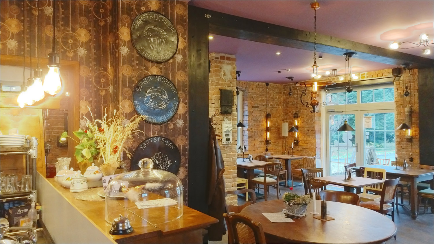 Restaurant - Gastraum - Weltraumbahnhof Rautenkranz