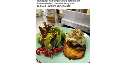 Essen-gehen - Mahlzeiten: Abendessen - Hohenpeißenberg - Krugs Restaurant 