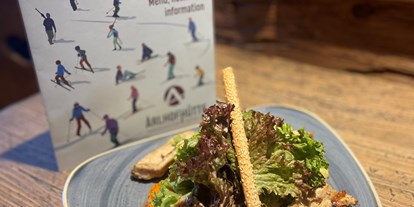 Essen-gehen - Art der Küche: international - Pongau - Skifahrersalat in der Arlhofhütte - Arlhofhütte