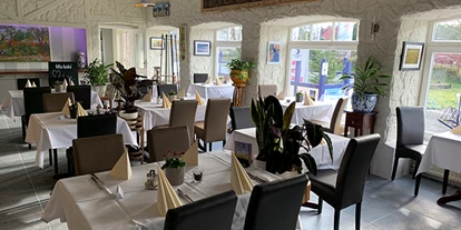 Essen-gehen - Sitzplätze im Freien - Lancken-Granitz - Restaurant - Himmelreich Rügen