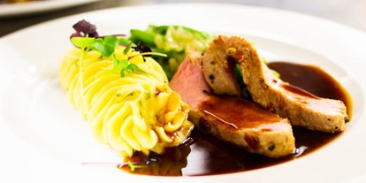 Essen-gehen - rollstuhlgerecht - Bayern - Gerichte von der Speisenkarte - pure CUISINE by GAVESI