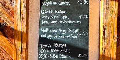 Essen-gehen - Art der Küche: österreichisch - Bayern - Burger Essen am Donnerstag - pure CUISINE by GAVESI