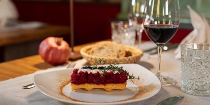 Essen-gehen - Art der Küche: mediterran - Seeboden - mo.wi Beef Tartar - mo.wi - Das Restaurant im Hotel Moserhof
