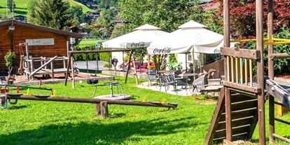 Essen-gehen - grüner Gastgarten - Brixen im Thale - Restaurant The Campers 