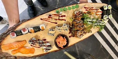 Essen-gehen - Sitzplätze im Freien - Zieglau - Amidaa Sushi