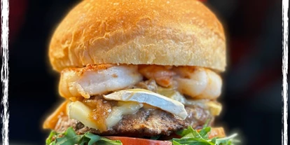 Essen-gehen - Gerichte: Burger - Untertöllern - Shrimp Shady - unser Surf n Turf - Freigeist Burger 