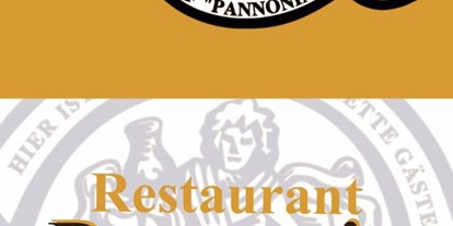 Essen-gehen - zum Mitnehmen - Oberschützen - Restaurant "Pannonia"