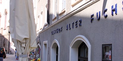 Essen-gehen - Sitzplätze im Freien - Eugendorf - Gasthof Alter Fuchs