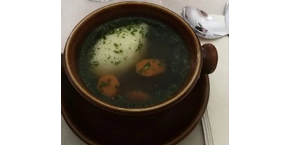 Essen-gehen - Gerichte: Suppen - Rauchenwarth - Grießnockerlsuppe - Beisl in der Sigmundsgasse