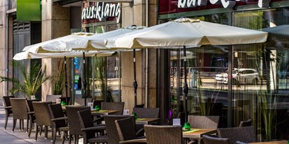 Essen-gehen - Sitzplätze im Freien - Wien-Stadt Floridsdorf - ausklang | bar cafe restaurant