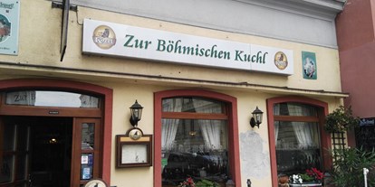 Essen-gehen - grüner Gastgarten - Wien-Stadt Josefstadt - Zur Böhmischen Kuchl