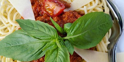 Essen-gehen - Pysdorf - Spaghetti Bolognese - Mediterrano