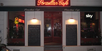 Essen-gehen - Sitzplätze im Freien - Wien Meidling - Cafe Restaurant Porzellan
