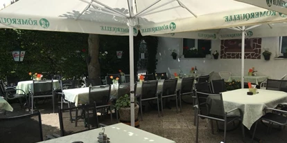Essen-gehen - grüner Gastgarten - Zieglau - Pizzeria Da Ciro