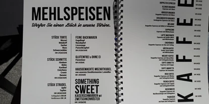 Essen-gehen - Gerichte: Desserts - Viehhausen - Nicht besonders günstig aber angesichts der Qualität und der Lage empfehlenswert. - Café Glockenspiel