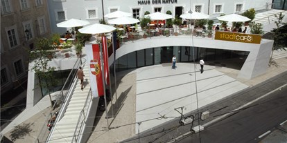 Essen-gehen - Spielplatz - Salzburg-Stadt Salzburg Süd - stadtcafe - Haus der Natur