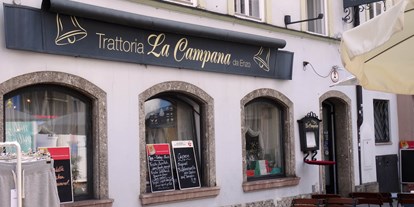 Essen-gehen - Art der Küche: italienisch - Salzburg-Stadt Leopoldskroner Moos - Trattoria La Campana da Enzo