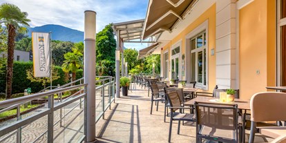 Essen-gehen - Sitzplätze im Freien - Italien - Unsere Sonnenterrasse - Hotel Restaurant Bar Kolping