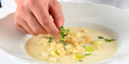 Essen-gehen - Gerichte: Suppen - Sirmian / Nals - Hotel Restaurant Oberwirt