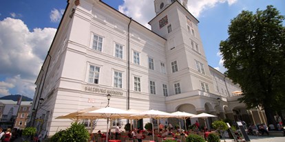 Essen-gehen - Sitzplätze im Freien - Salzburg-Stadt Salzburger Altstadt - Mozarts Espresso