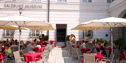 Essen-gehen - Sitzplätze im Freien - Salzburg-Stadt Maxglan - Mozarts Espresso