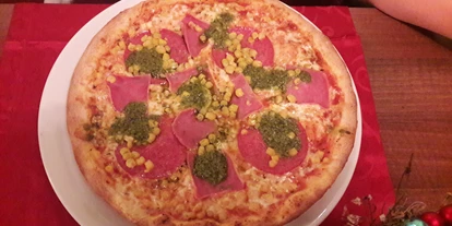 Essen-gehen - Raucherbereich - Zieglau - Pizza Don Alberto in der Trattoria Domani - Trattoria Domani