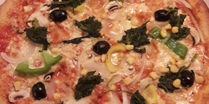 Essen-gehen - Vorderfager - Pizza Vegetriana - Trattoria Domani