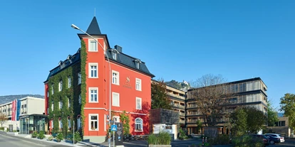 Essen-gehen - grüner Gastgarten - Schwarzach (Schwarzach) - Hotel Schwärzler Bregenz - Schwärzler