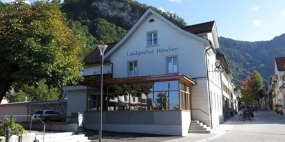 Essen-gehen - Sitzplätze im Freien - Vorarlberg - Hirschen