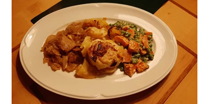 Essen-gehen - Art der Küche: deutsch - Bayern - Vegetarisches Gemüsedreierlei an Kartoffel-Sahnegratin
13.90 € - SophienBäck