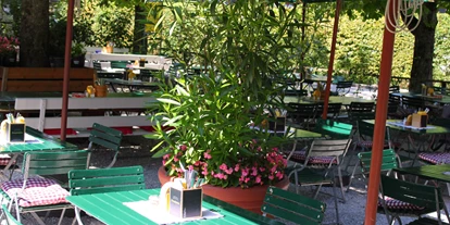 Essen-gehen - Sitzplätze im Freien - Oberwinkl (Elsbethen) - Krimpelstätter, Braugasthof
