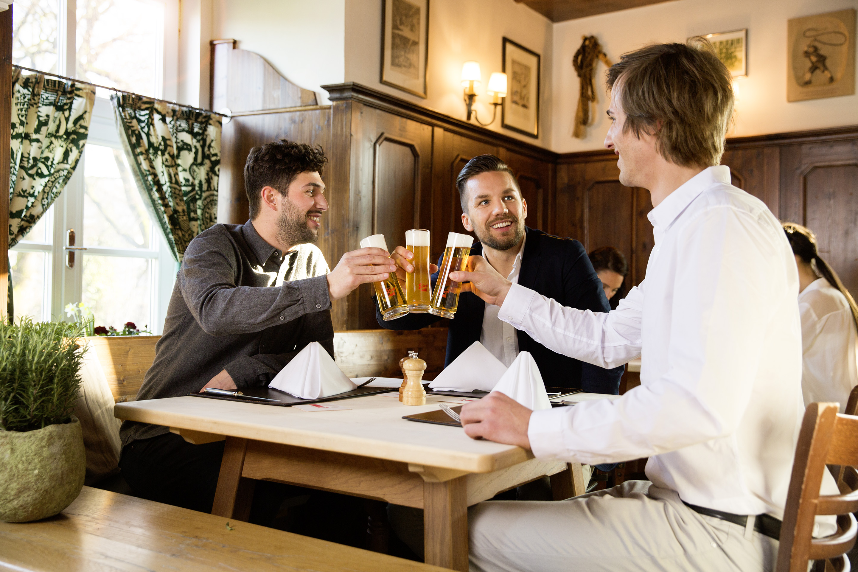 Restaurant - Die Paracelsusstube ist das Restaurant der Stiegl-Brauwelt - Paracelsusstube der Stiegl-Brauwelt