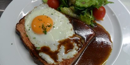 Essen-gehen - Art der Küche: deutsch - Ostbayern - Leberkäse mit Spiegelei - Murrerwirt in Aiterhofen