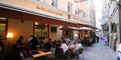 Essen-gehen - Sitzplätze im Freien - Koppl (Koppl) - Gasthof Goldgasse
